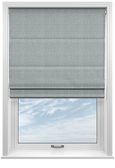 Soft Chevron, Urban Grey - Roman Blind